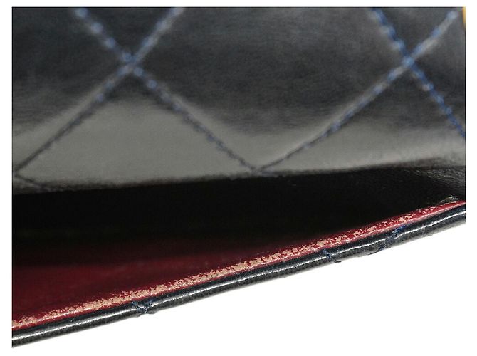Borsa a tracolla con catena Chanel Mini Matelassé Nero - vista 10