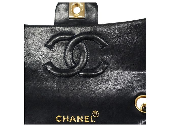 Borsa a tracolla con catena Chanel Mini Matelassé Nero - vista 11