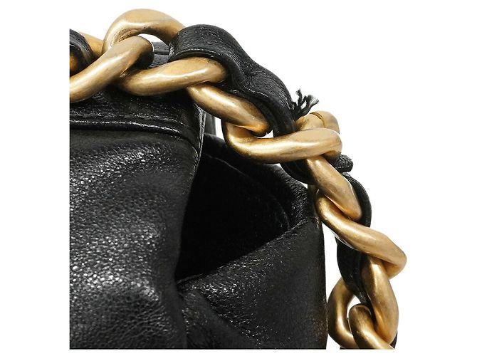 Borsa Chanel in pelle di vitello nera Nero - vista 6