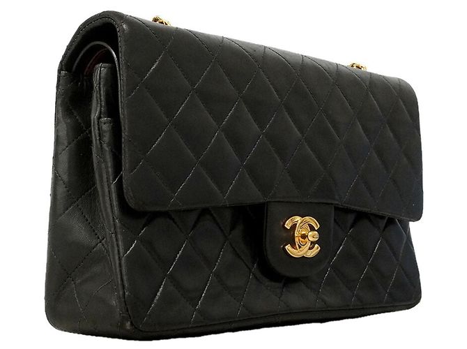 Borsa a tracolla Chanel Matelassé Nero - vista 2