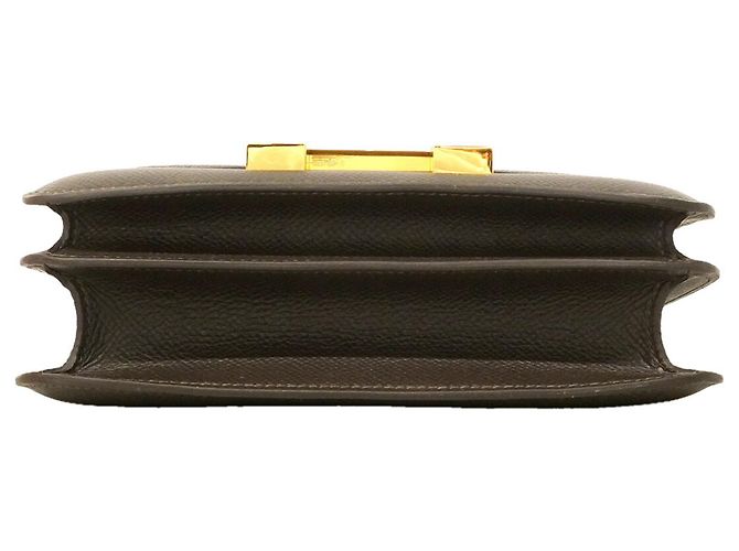 Hermès Bolsa de Ombro Hermes Constance Mini Marrom - vista 3