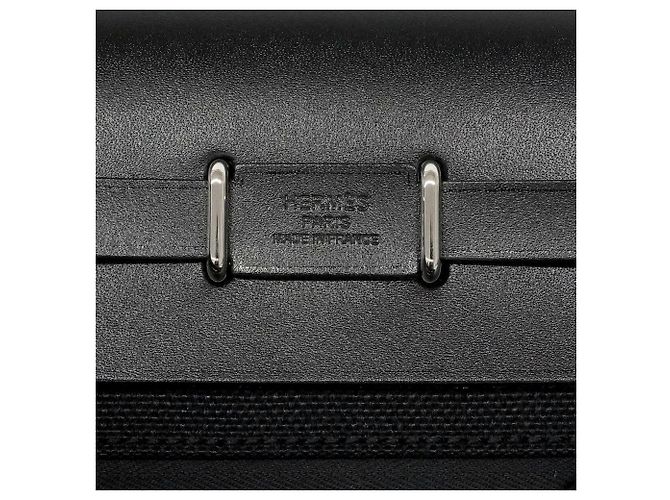 Hermès Hermes Herbag Zip Mini Schultertasche Schwarz - Ansicht 5