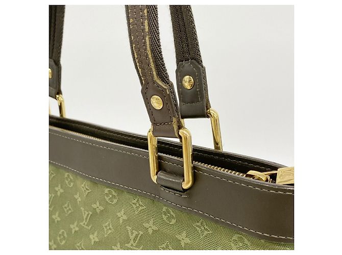Louis Vuitton Monogram Mini Lucille PM Handtasche Khaki - Ansicht 9