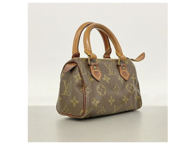 Borsa a mano Louis Vuitton Monogram Mini Speedy M41534 Marrone - vista 2