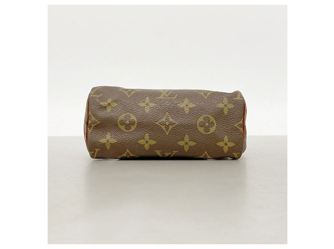 Borsa a mano Louis Vuitton Monogram Mini Speedy M41534 Marrone - vista 3