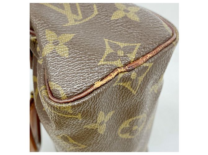 Borsa a mano Louis Vuitton Monogram Mini Speedy M41534 Marrone - vista 7