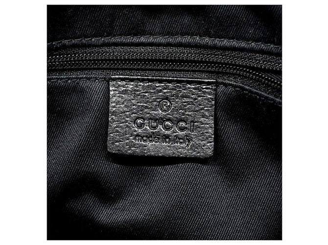 Borsa Tote Gucci GG Canvas Nero - vista 5