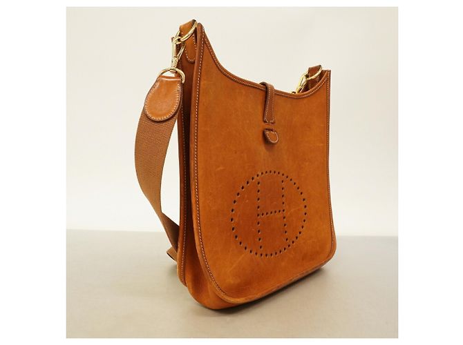 Hermès Hermes Evelyne 1PM Schultertasche Rot - Ansicht 2