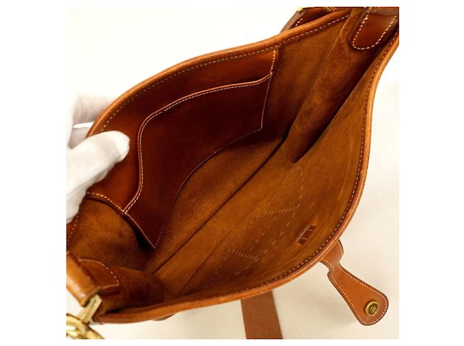 Hermès Hermes Evelyne 1PM Schultertasche Rot - Ansicht 4