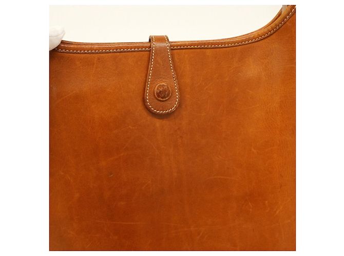 Hermès Hermes Evelyne 1PM Schultertasche Rot - Ansicht 8