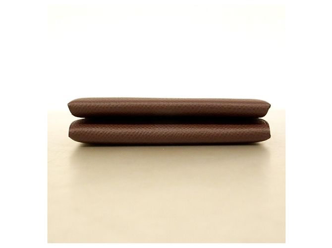 Hermès Hermes Calvi Duo Wallet/Coin Case Brown - view 3