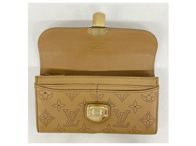 Louis Vuitton Mahina Portefeuille Iris Long Wallet Caramello - vista 12