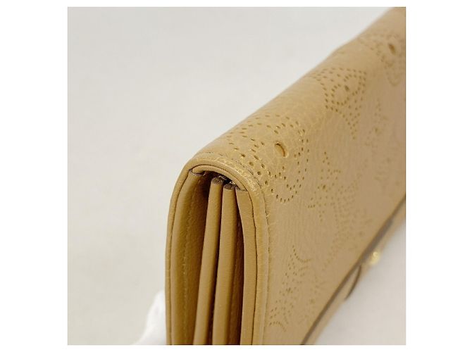 Louis Vuitton Mahina Portefeuille Iris Long Wallet Caramello - vista 5