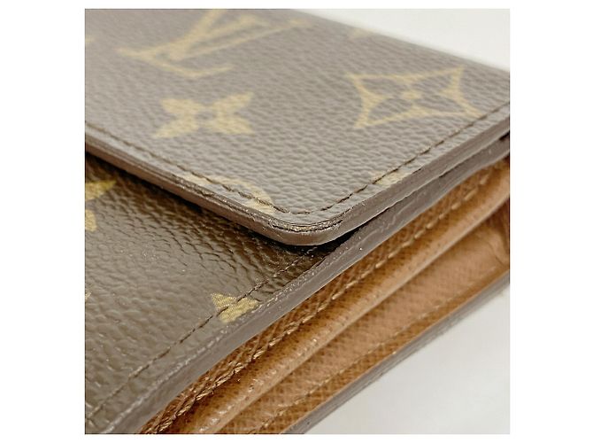 Louis Vuitton Monogram Portefeuille Sarah Long Wallet Marrone - vista 9