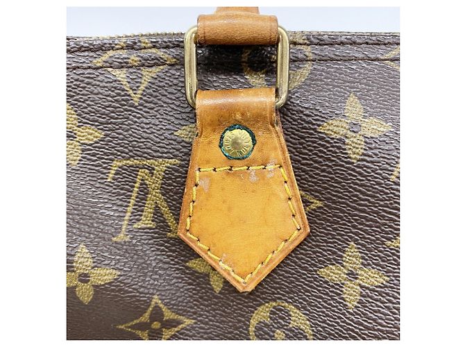 Borsa Louis Vuitton Monogram Speedy 25 Marrone - vista 9
