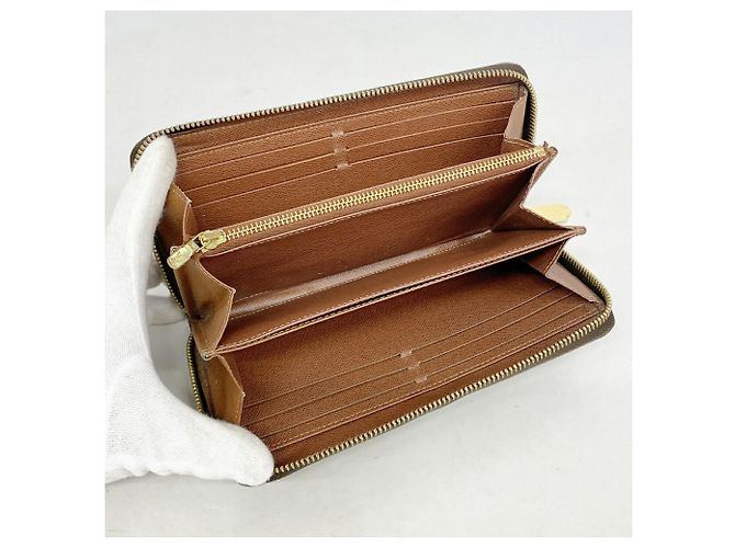 Louis Vuitton Monogram Zippy Wallet Braun - Ansicht 3