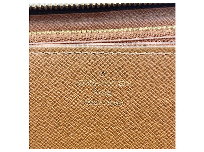 Louis Vuitton Monogram Zippy Wallet Braun - Ansicht 4
