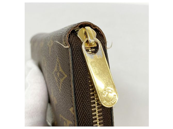 Louis Vuitton Monogram Zippy Wallet Braun - Ansicht 5