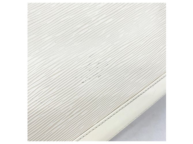 Borsa Louis Vuitton Alma PM Bianco sporco - vista 12