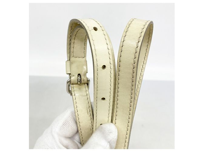 Borsa Louis Vuitton Alma PM Bianco sporco - vista 6