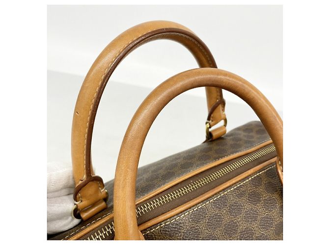 16 Céline Borsa Celine Macadam Brown da donna Marrone - vista 8