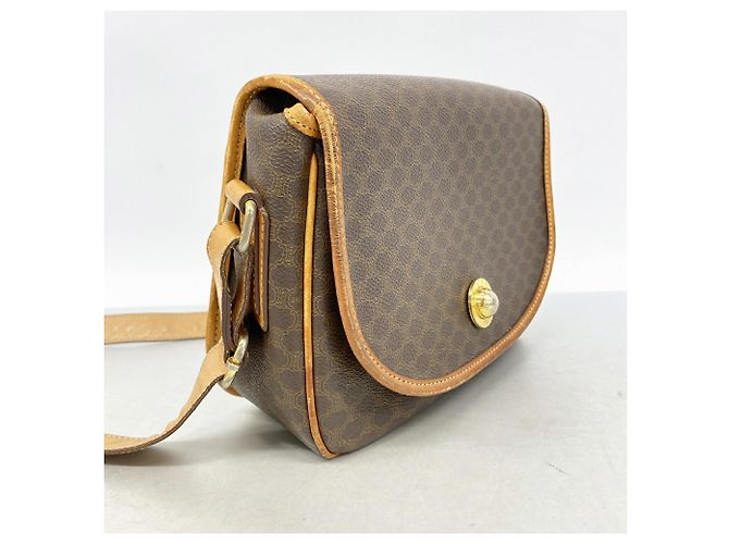 Céline Sac à épaule Celine Macadam Marron - vue 2