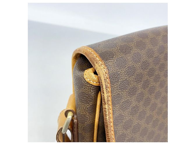 Céline Sac à épaule Celine Macadam Marron - vue 6