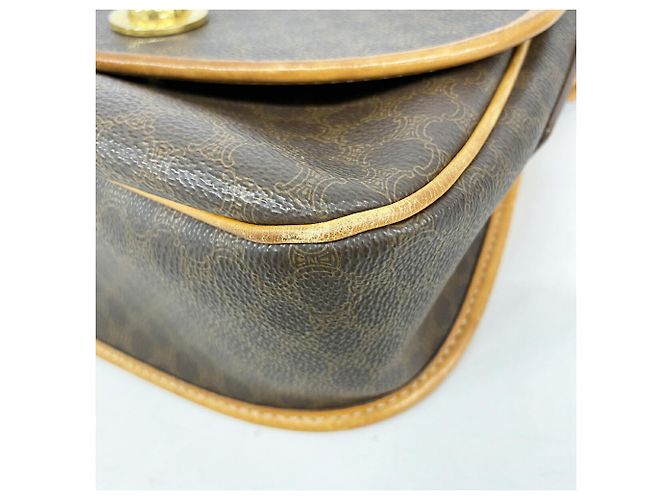 Céline Sac à épaule Celine Macadam Marron - vue 7