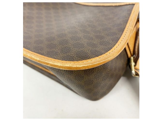 Céline Sac à épaule Celine Macadam Marron - vue 8