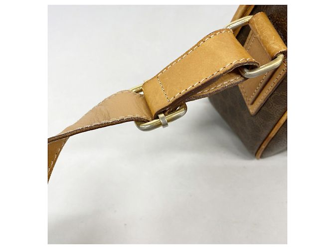 Céline Sac à épaule Celine Macadam Marron - vue 9