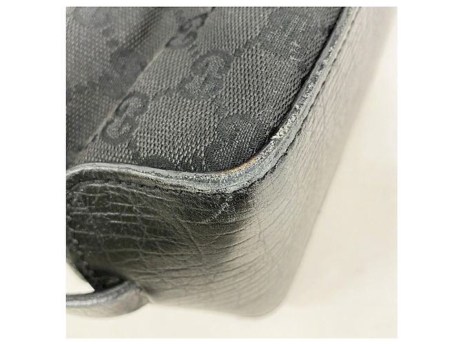 Borsa Tote Gucci GG Canvas Nero - vista 9
