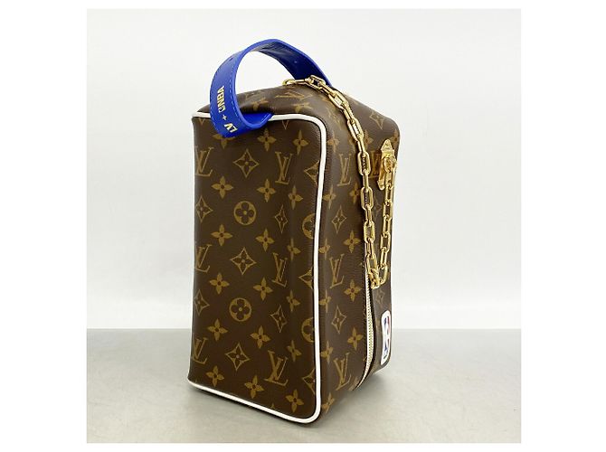 Borsa a pochette Louis Vuitton Monogram NBA Collaboration Marrone - vista 2
