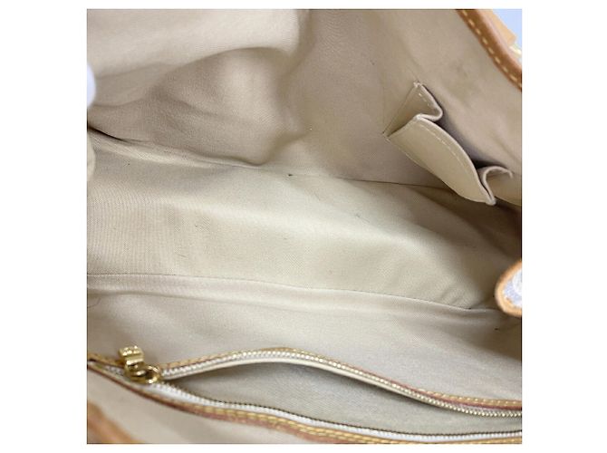Borsa Tote Louis Vuitton Damier Azur Batignolles Horizontal Bianco - vista 4