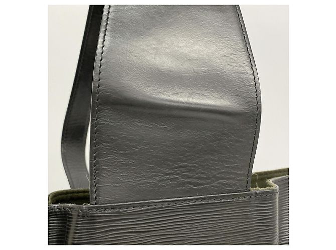Louis Vuitton Epi Sac Ad Shoulder Bag Schwarz - Ansicht 10
