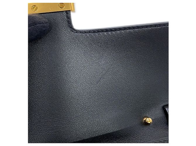 Hermès Portafoglio lungo Hermes Constance To Go Nero - vista 8