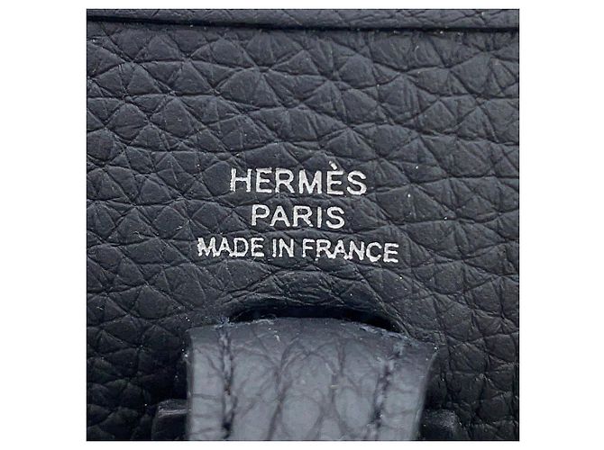 Hermès Borsa a tracolla Hermes Evelyne TPM Nero - vista 5