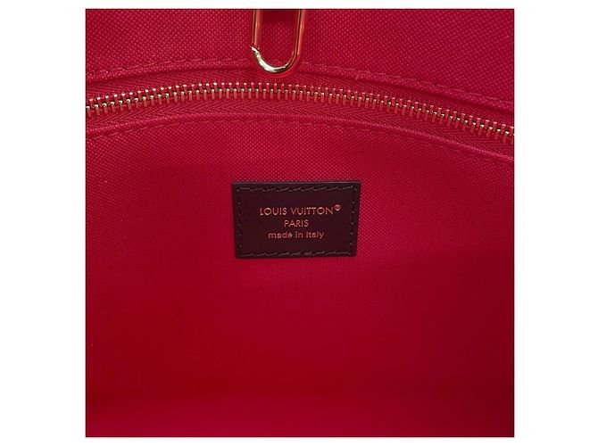 Louis Vuitton Monogram Reverse Giant OnTheGo PM Handtasche Rot - Ansicht 11