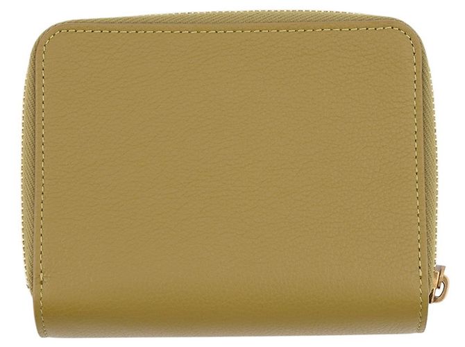 Yves Saint Laurent Bi-fold Ledergeldbörse Grün - Ansicht 2