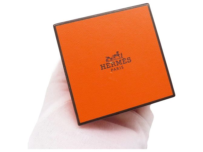Ring Hermès Anello a Fascia Inflexible Hermes Boucles Sellier in Argento 925 - vista 6