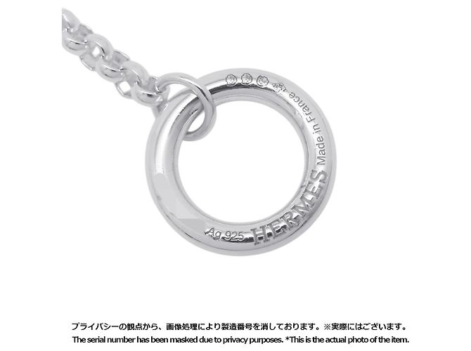 Hermès Collana Hermes Kara Chaine d'Ancre Enchainée GM - vista 7