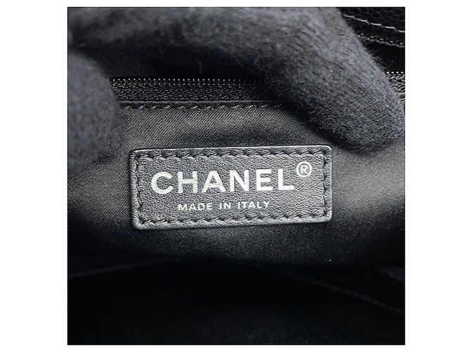 Borsa Tote Chanel Black Matelassé con catena Nero - vista 16