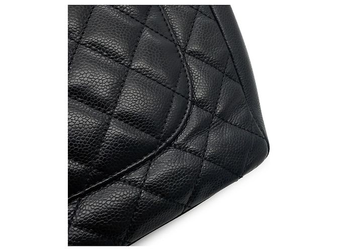 Borsa Tote Chanel Black Matelassé con catena Nero - vista 7