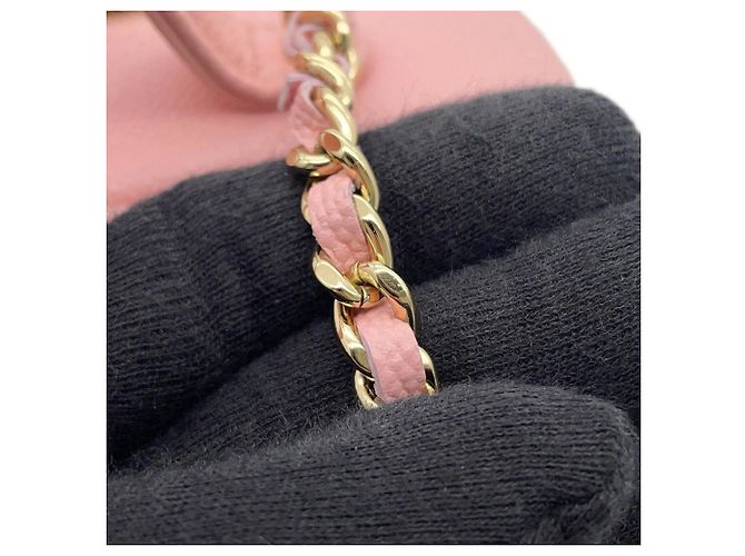 Chanel Matelassé Schultertasche Rosa Pink - Ansicht 16