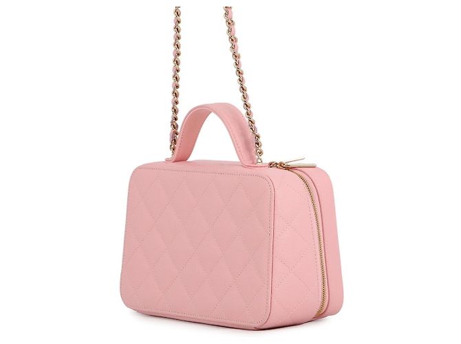 Chanel Matelassé Schultertasche Rosa Pink - Ansicht 2