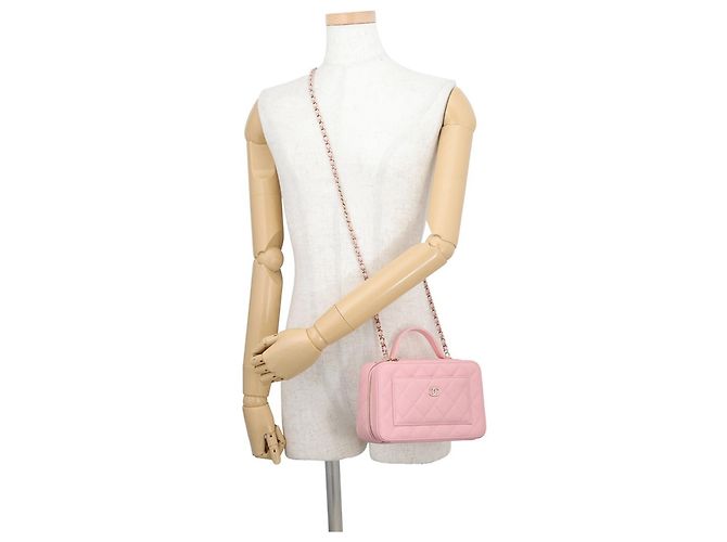Chanel Matelassé Schultertasche Rosa Pink - Ansicht 5