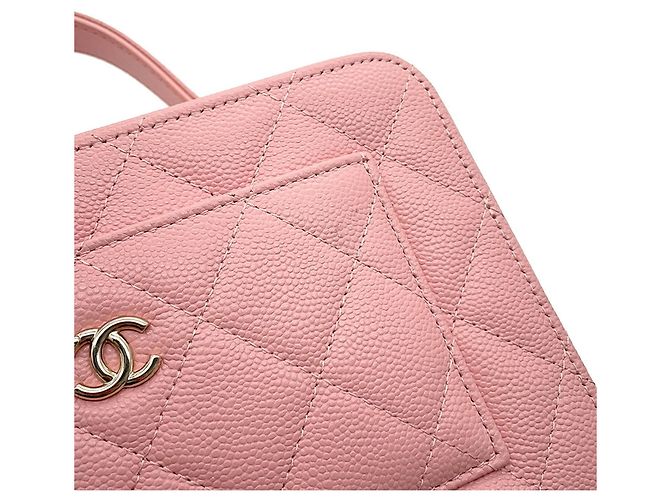 Chanel Matelassé Schultertasche Rosa Pink - Ansicht 7