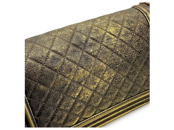 Borsa a tracolla con catena Chanel Matelassé in pelle d'agnello Nero - vista 16