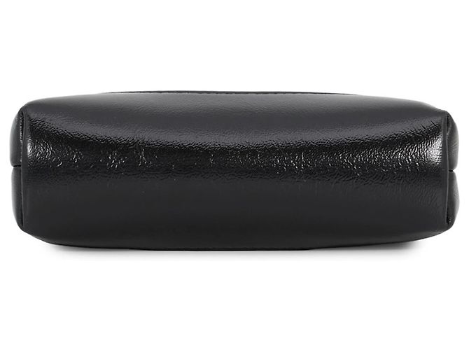Borsa a tracolla Chanel Matelassé in pelle d'agnello Nero - vista 3