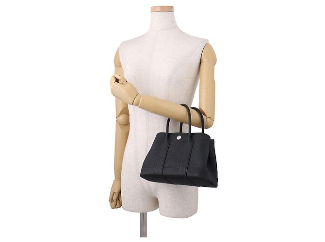 Hermès Hermes Neo Garden 23 Tote Bag Schwarz - Ansicht 4