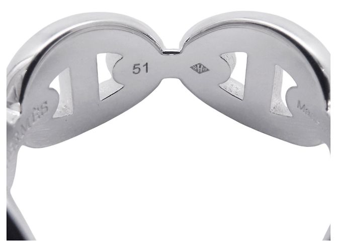 Ring Hermès Anello Hermes Chaine d'Ancre Enchainee PM - vista 11